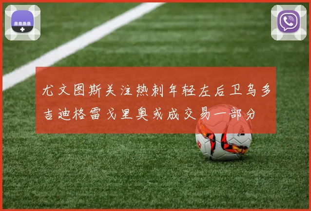 尤文图斯关注热刺年轻左后卫乌多吉迪格雷戈里奥或成交易一部分